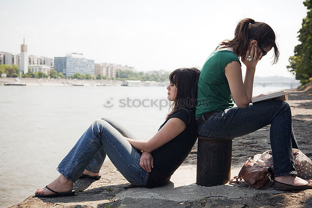 Similar – Image, Stock Photo friendship Feminine