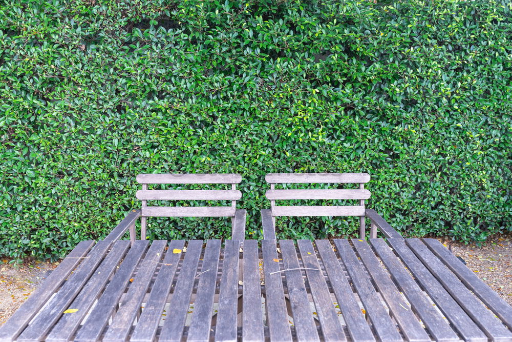 Similar – metallic chairs on the street