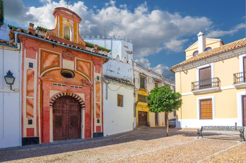 Image, Stock Photo Medieval village Monsaraz in the Alentejo Portugal