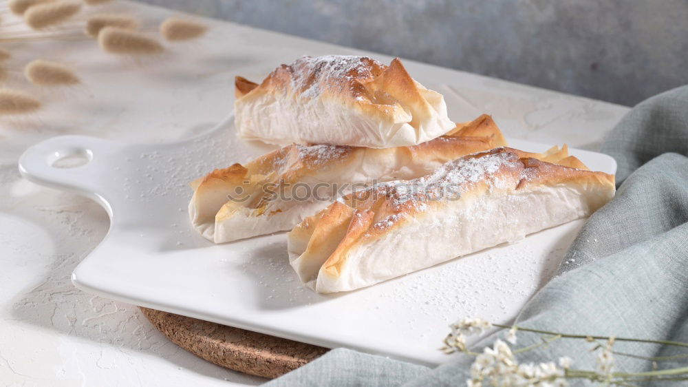 Similar – Image, Stock Photo bread Dough Baked goods