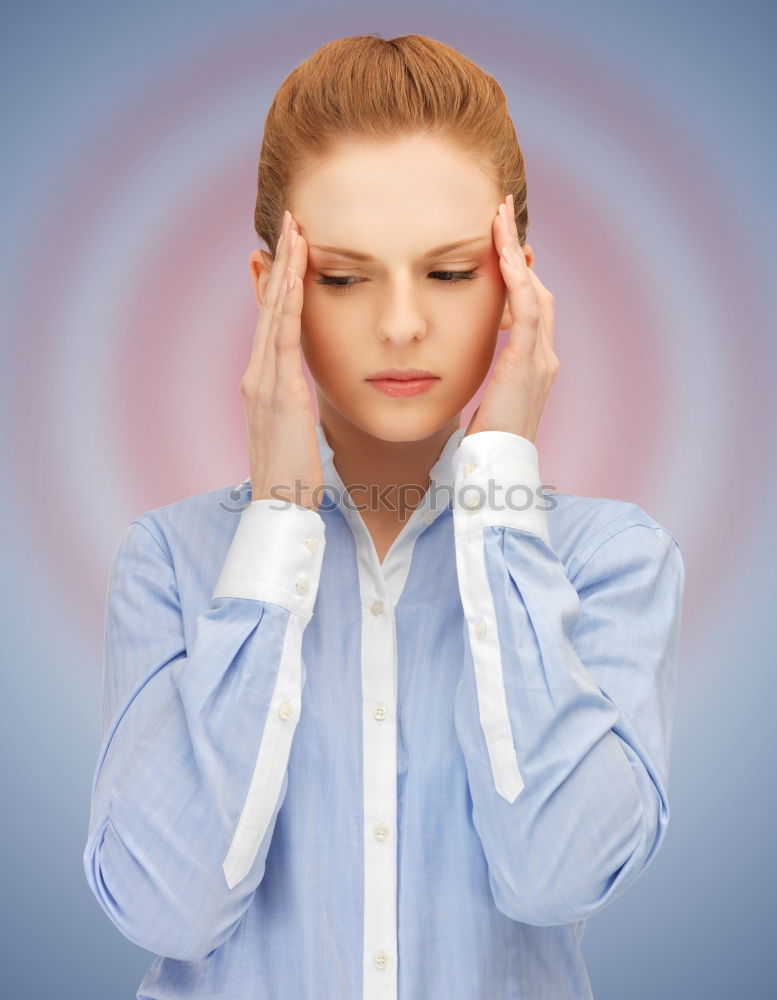 Similar – Image, Stock Photo Attractive woman in male shirt