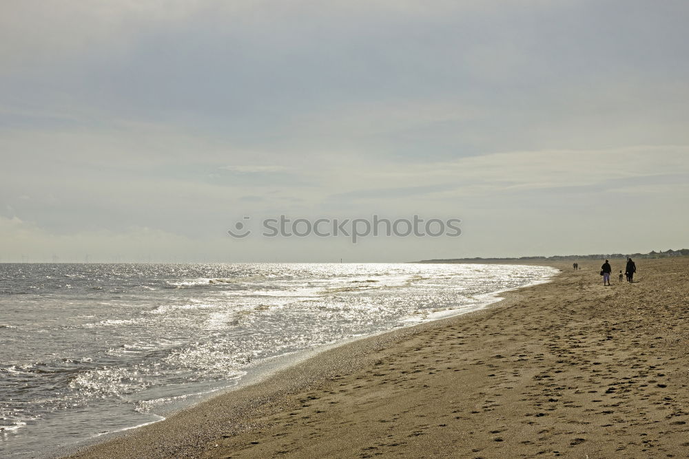 Similar – Image, Stock Photo Bansin, low season Beach