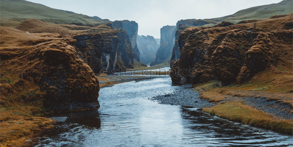 Similar – Image, Stock Photo Red bridge over river