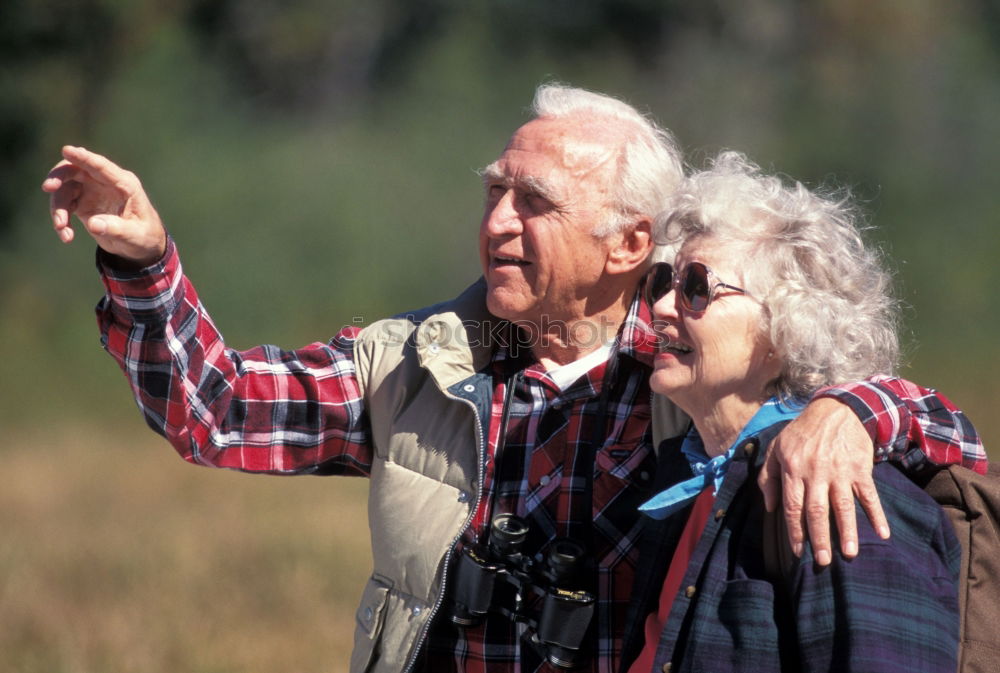 Similar – two happy seniors have fun together