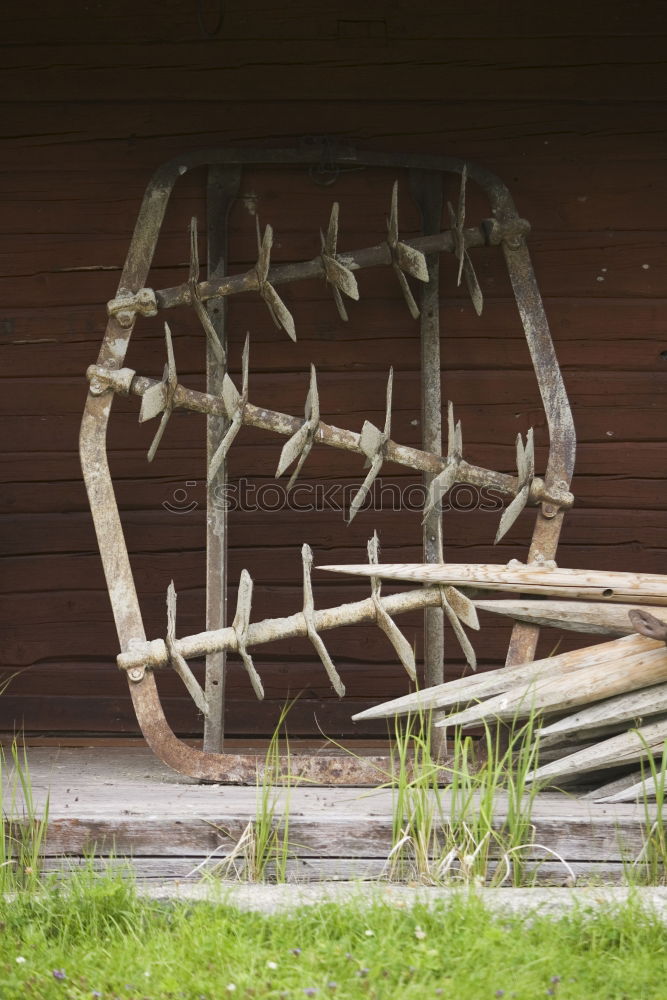Similar – Image, Stock Photo de-spurt Wheelbarrow Wood