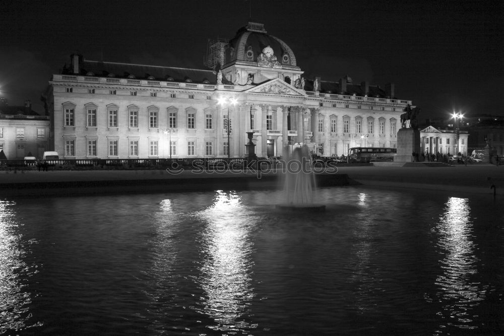 Similar – Image, Stock Photo Rohan Palace from Strasbourg and its water reflection