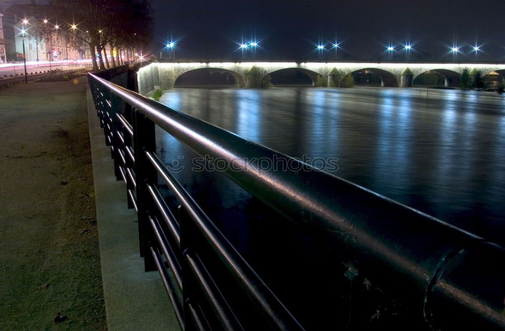 Similar – Brücke im Mondschein Licht