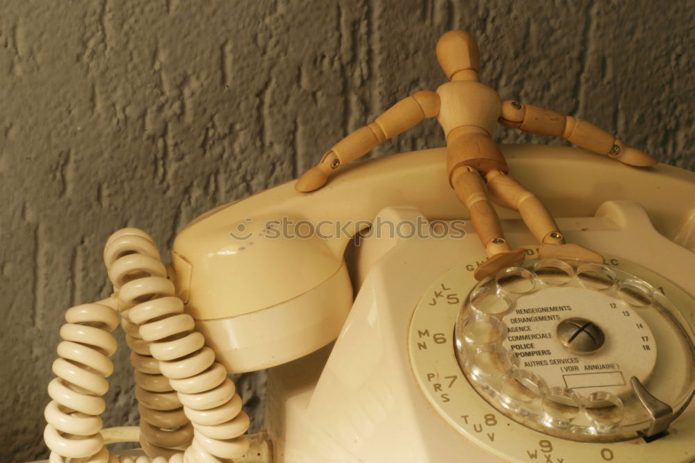 Similar – Image, Stock Photo telephone set Telephone