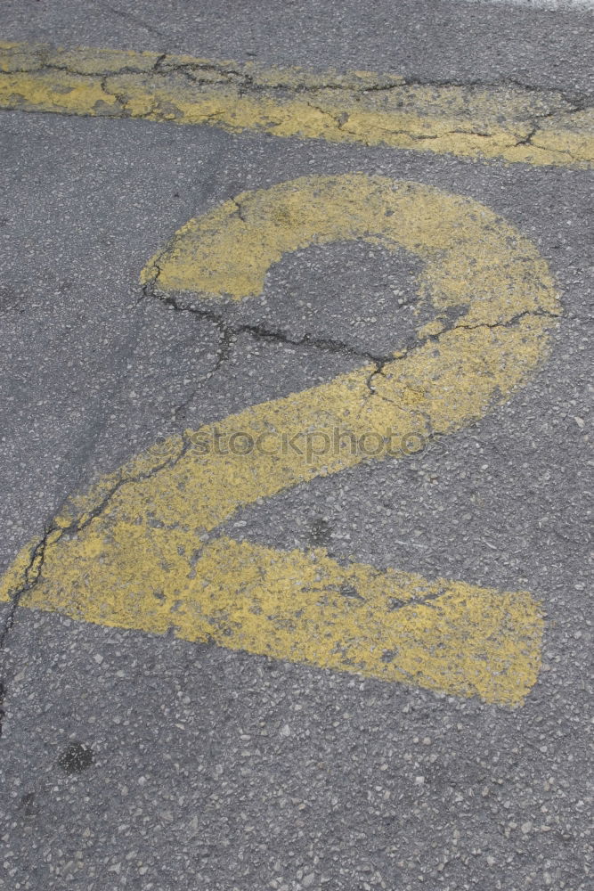 Similar – Image, Stock Photo Yellow lines are what man needs II