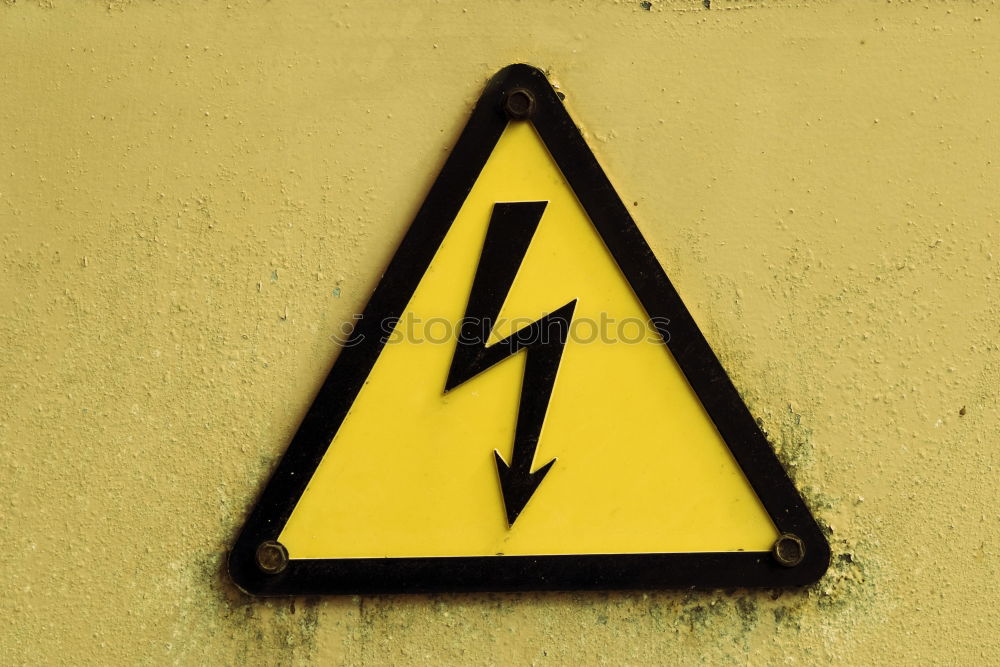 Similar – sign Road sign Lightning