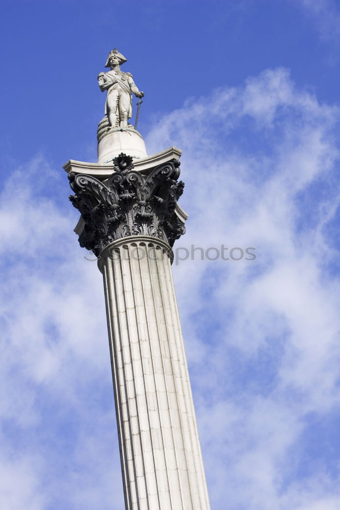 Similar – Image, Stock Photo White monumental column on sky