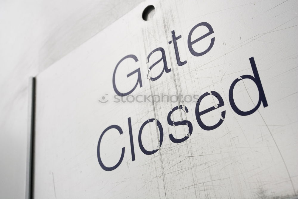 Similar – Image, Stock Photo closed Metal Characters