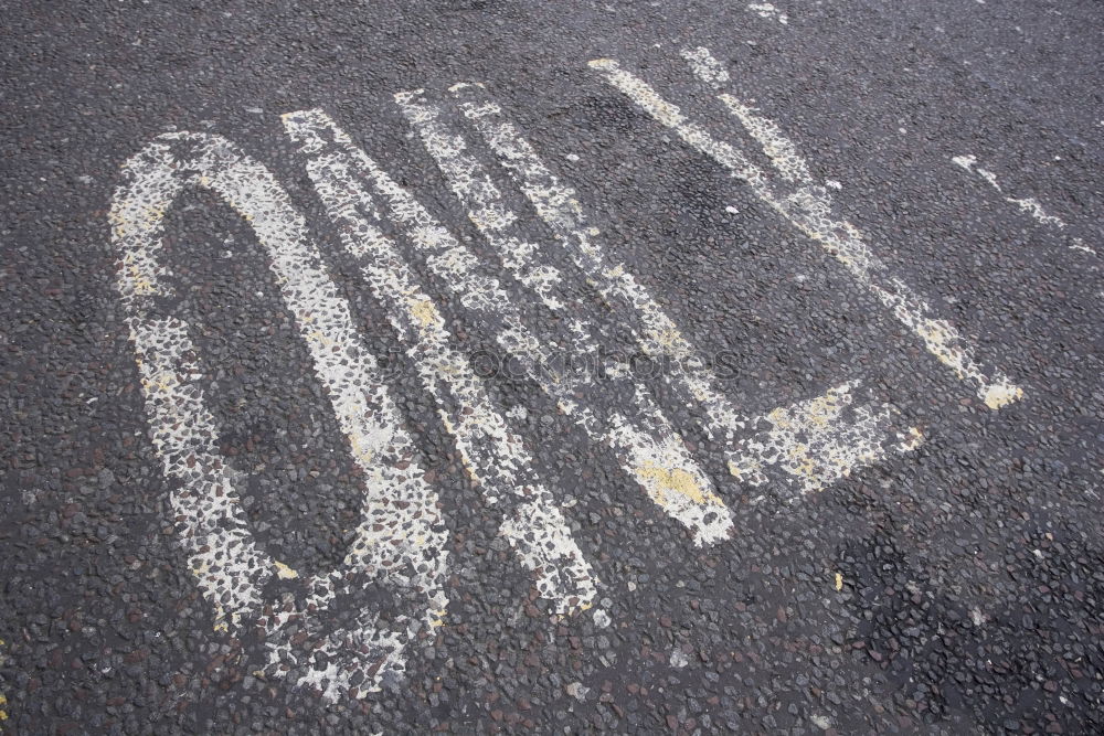 Similar – Image, Stock Photo Yellow footprint signs on the floor for pedestrian