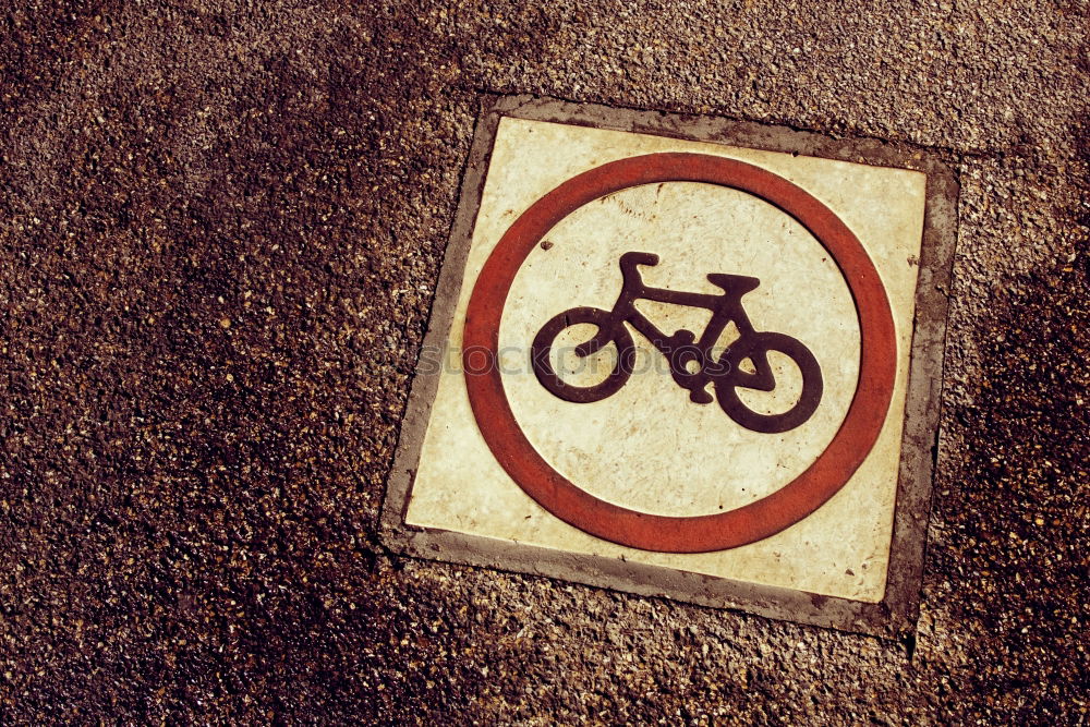 Similar – Foto Bild Schild im Wald Verkehr