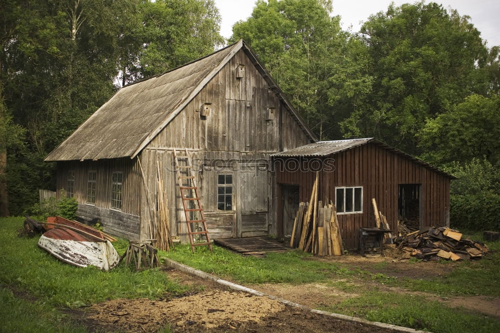 Similar – Foto Bild Hütte Holz Gras grün braun