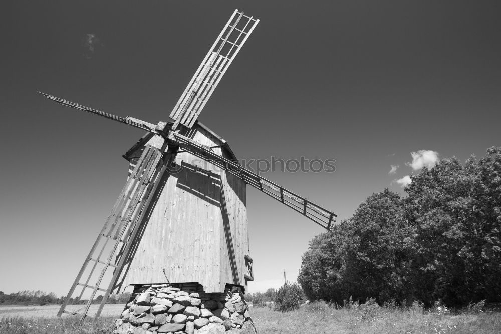 Similar – Image, Stock Photo windmill Mill Clouds HDR