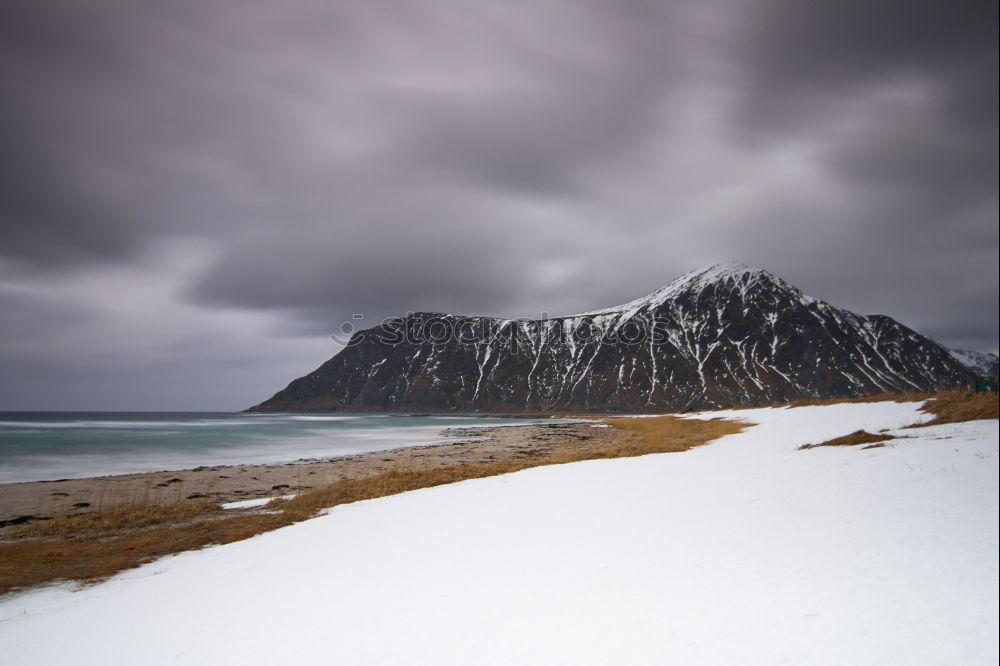 Similar – Landscape on the Faroe Islands as seen from Vidareidi