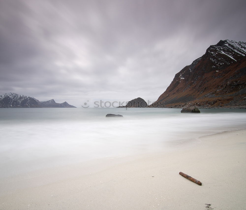 Similar – Landscape on the Faroe Islands as seen from Vidareidi