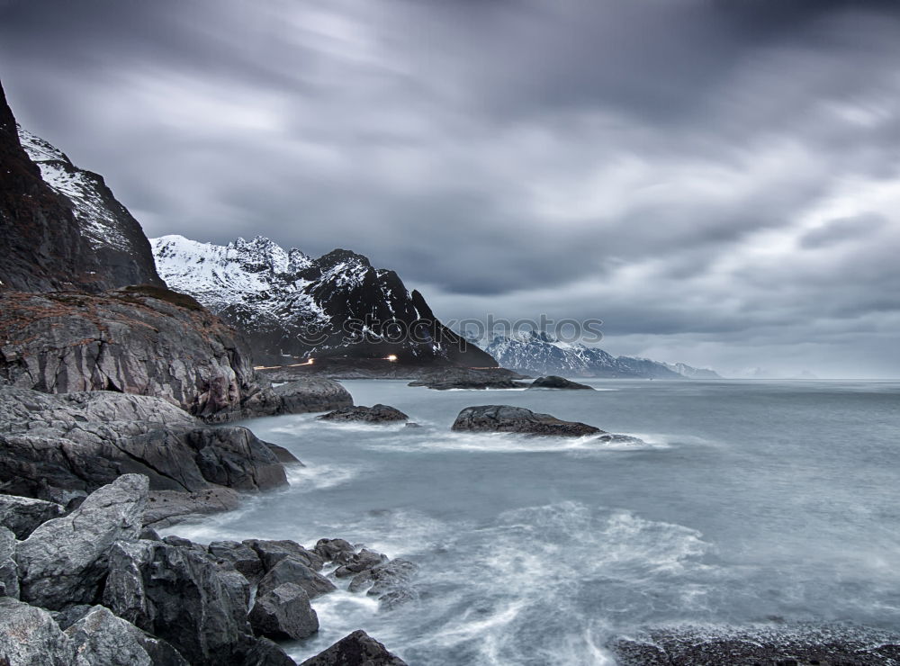 Similar – Vestrahorn, island