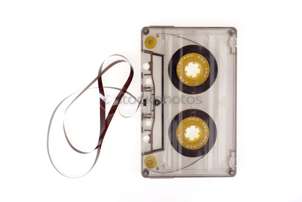 Similar – Image, Stock Photo Flat lay retro colorful cassette tape