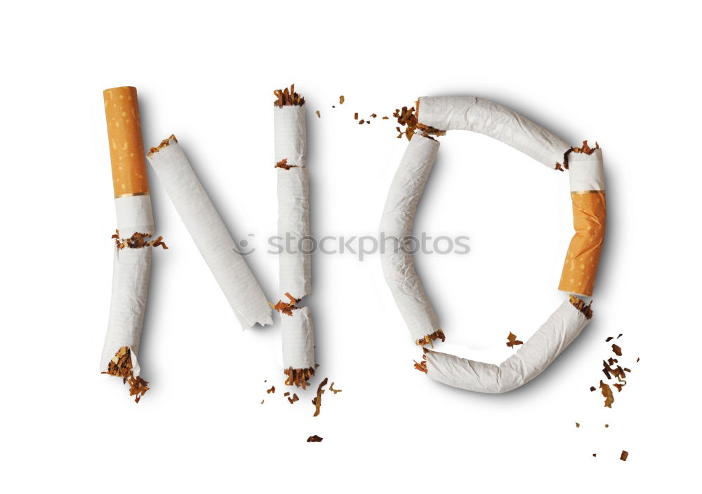 Similar – Image, Stock Photo butt stump Cigarette