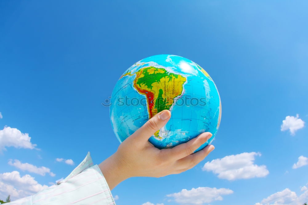 Similar – Image, Stock Photo Globe_1783897 Earth