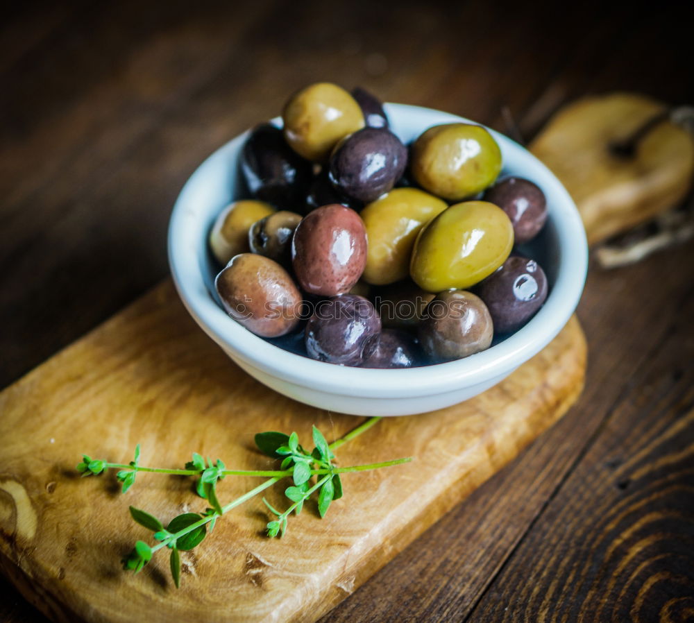 Similar – Image, Stock Photo Fried chestnuts in bowl on the kitchen table