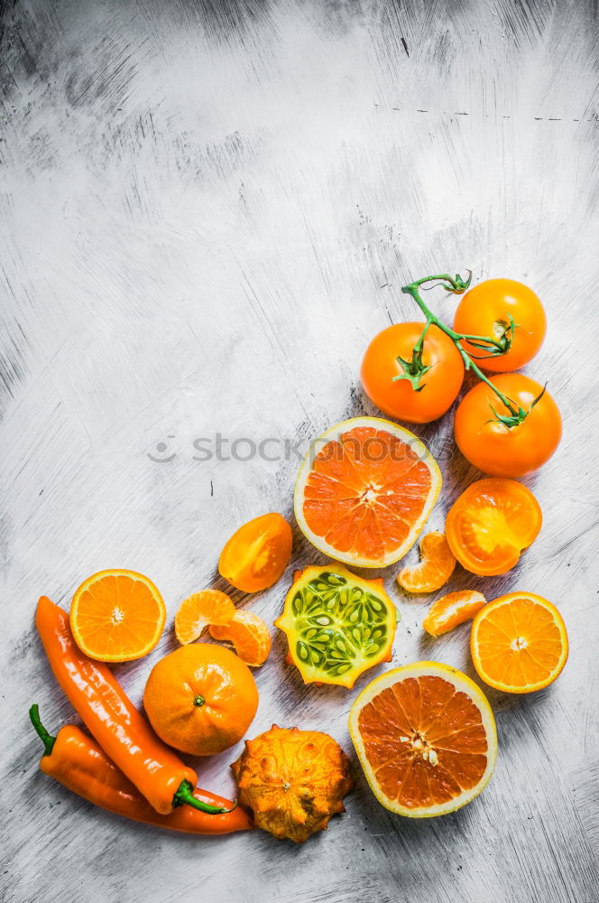 Similar – Carrot juice in glass jars and iron mug