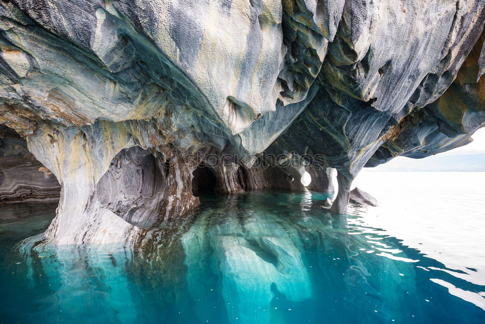 Similar – Image, Stock Photo bay with rocks, white sand beach and blue sea from above