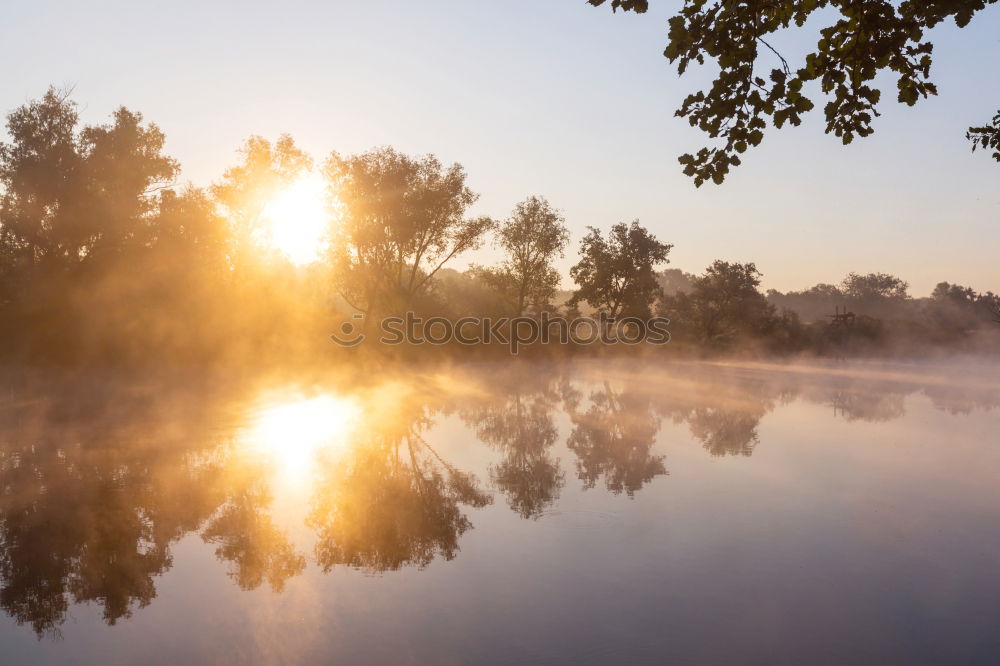 Similar – morning mood Lake Morning