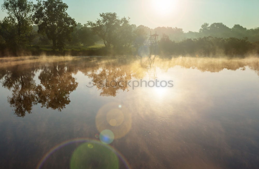 Similar – morning mood Lake Morning