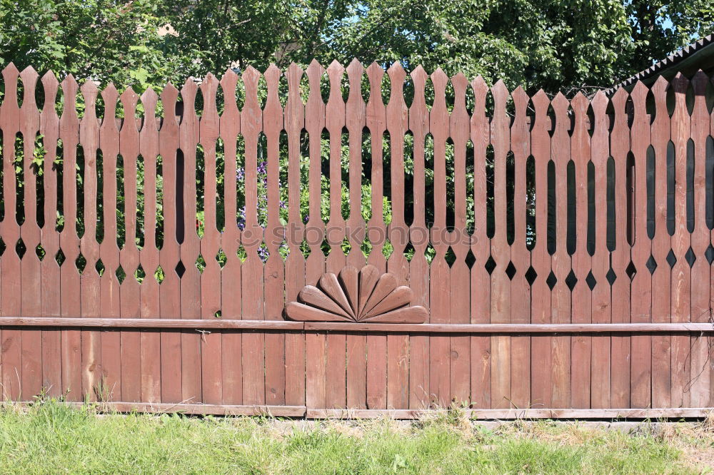 Similar – Image, Stock Photo Backyard with playground equipment