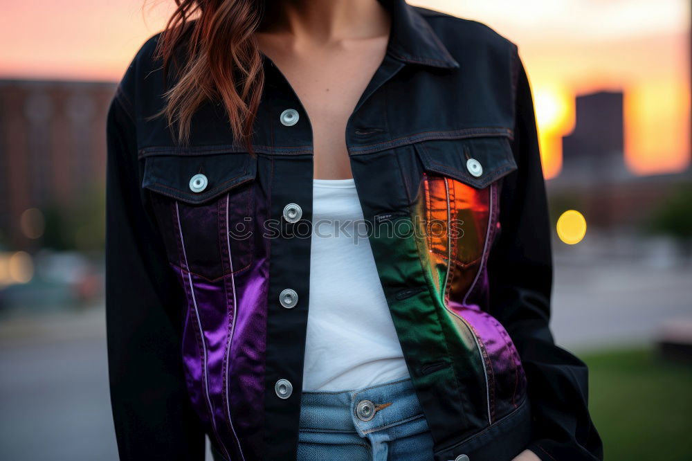 Similar – Image, Stock Photo Young brunette woman, model of fashion