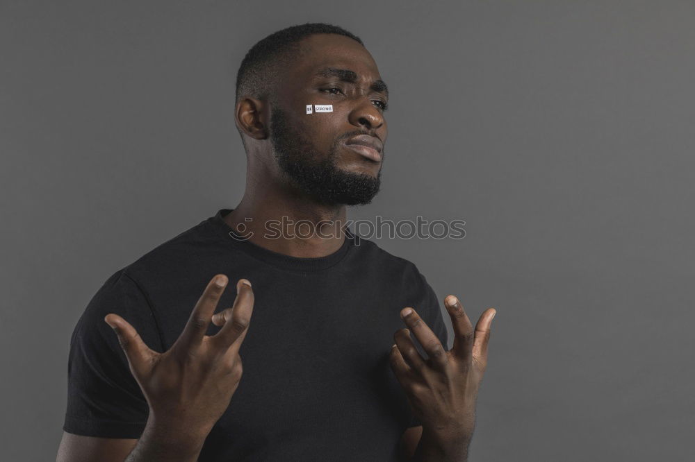 Similar – Image, Stock Photo Kekeli Masculine Man