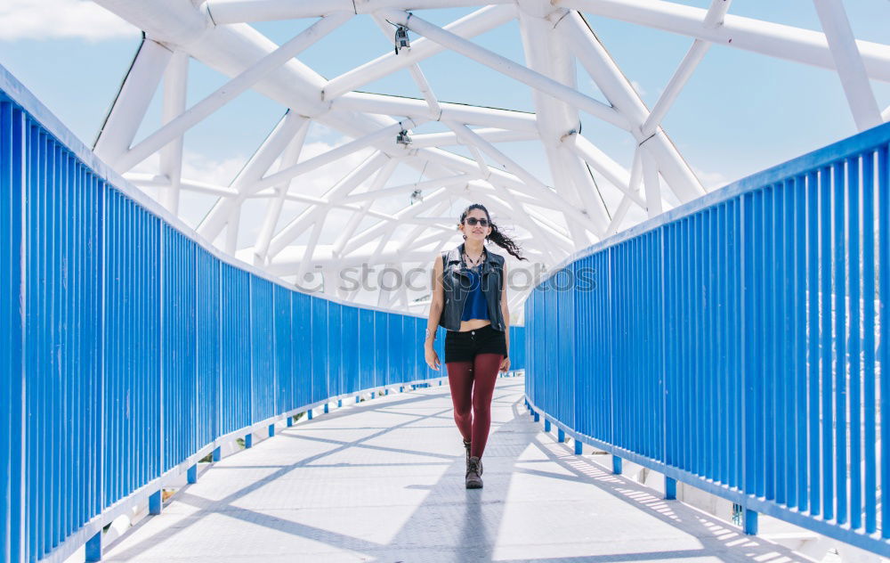 Similar – Image, Stock Photo female runner portrait