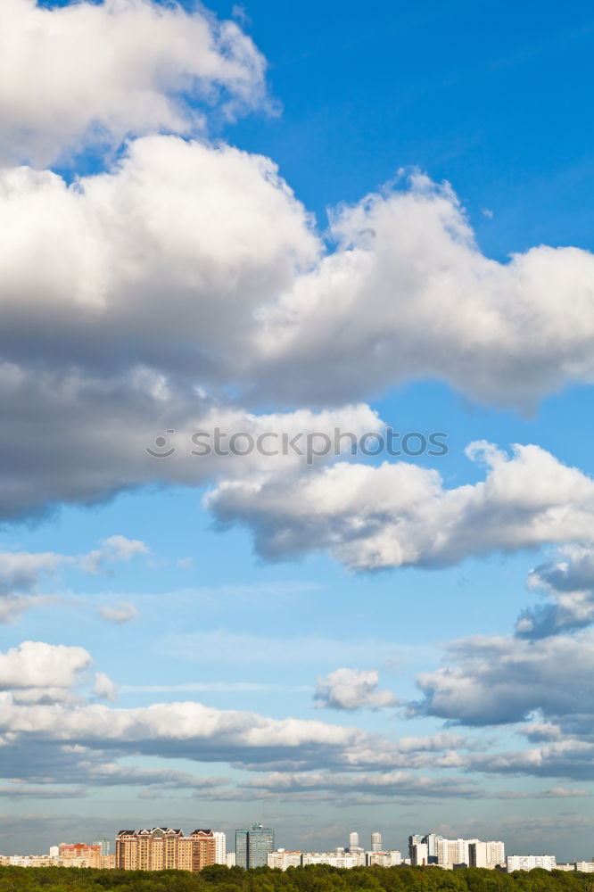 Image, Stock Photo skyscrapers Going out