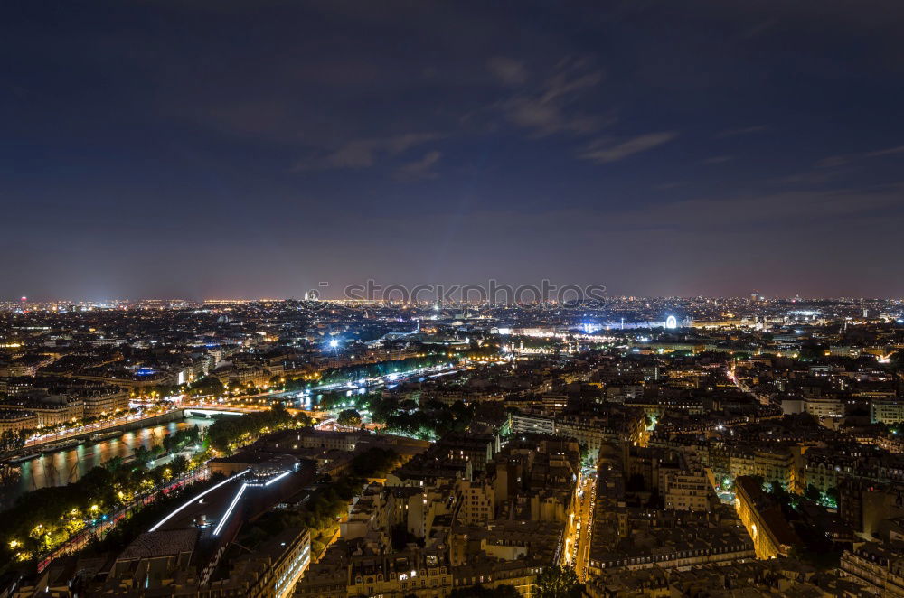 Similar – Paris at night Night