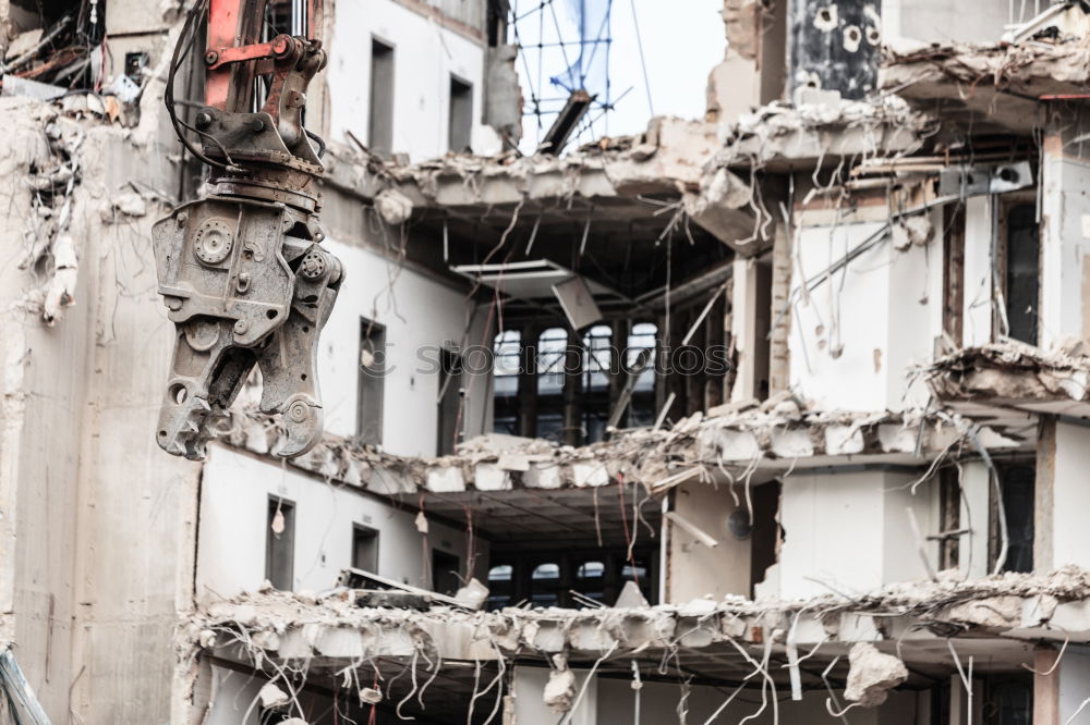 Similar – Image, Stock Photo demolition Ruin Building