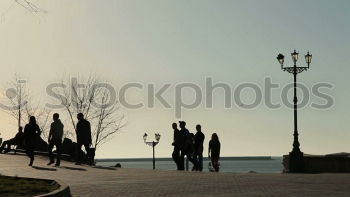 Similar – Image, Stock Photo Young teenager alone in a rural scene