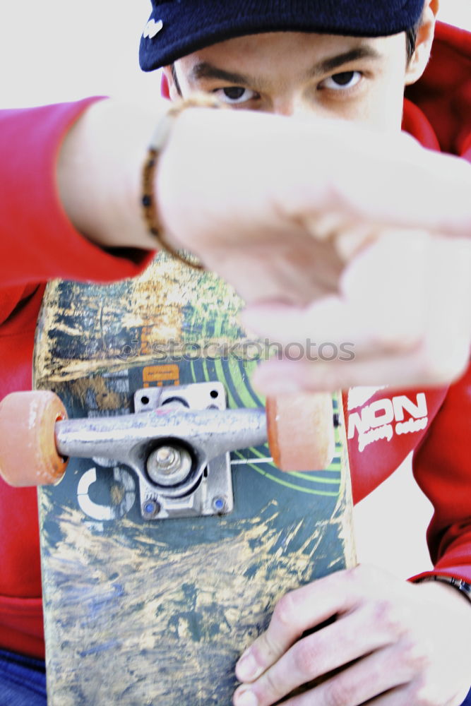 Similar – Image, Stock Photo skate or the Skateboarding