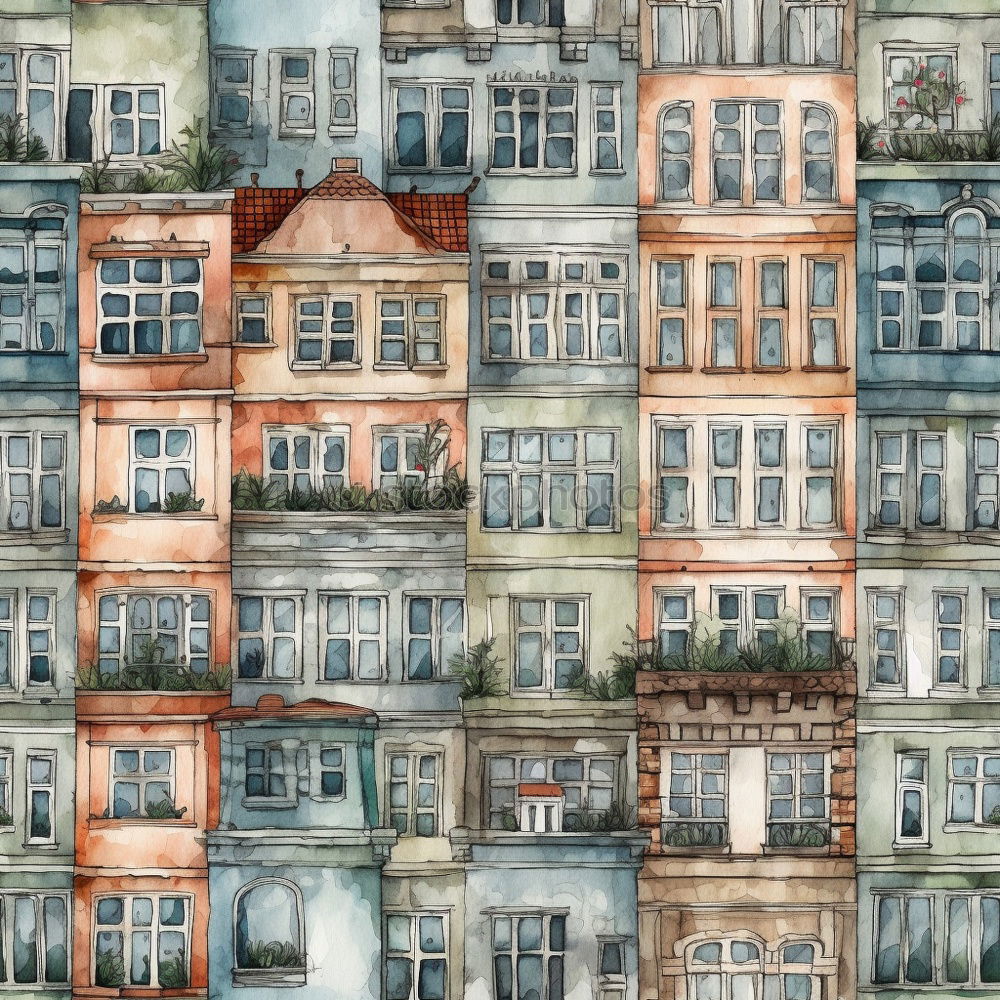 Similar – Colorful Apartment Building Facade In Lisbon, Portugal