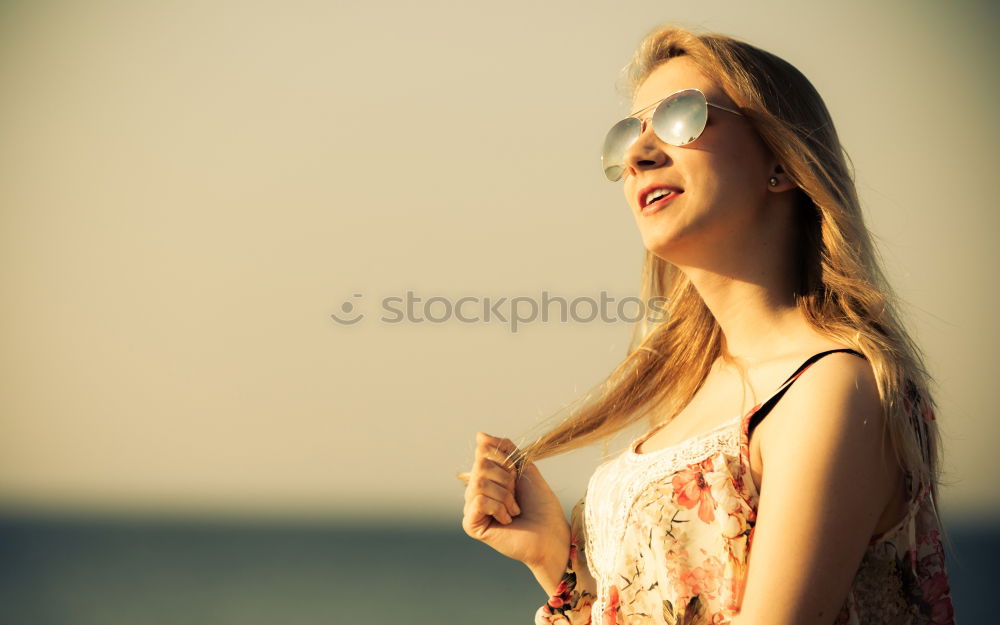 Similar – summer, young woman, look into the camera.