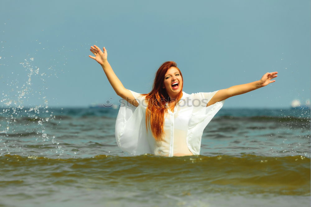 Similar – Wasserbogen Freude schön