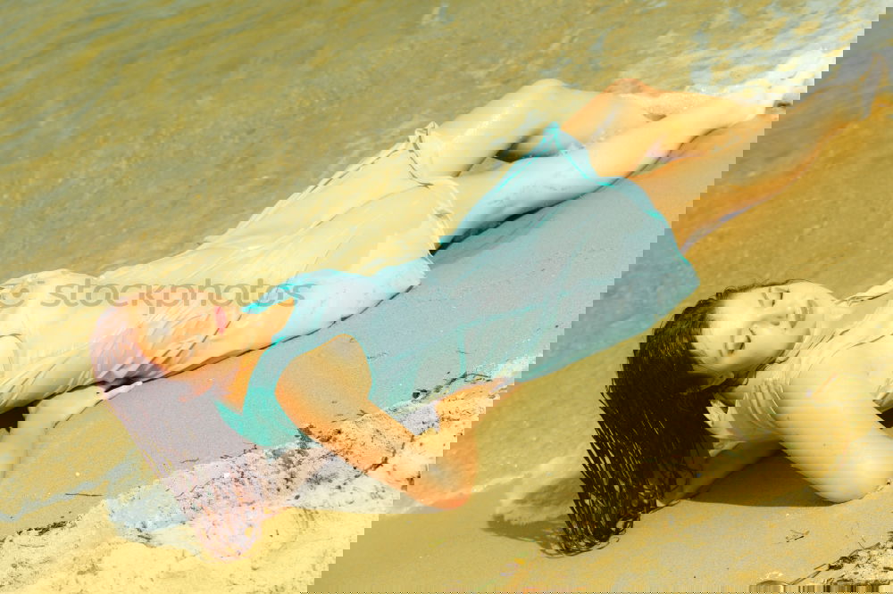 Similar – Image, Stock Photo bathing fun Trip