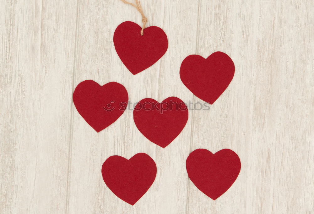 Similar – Valentine’s day background with red hearts