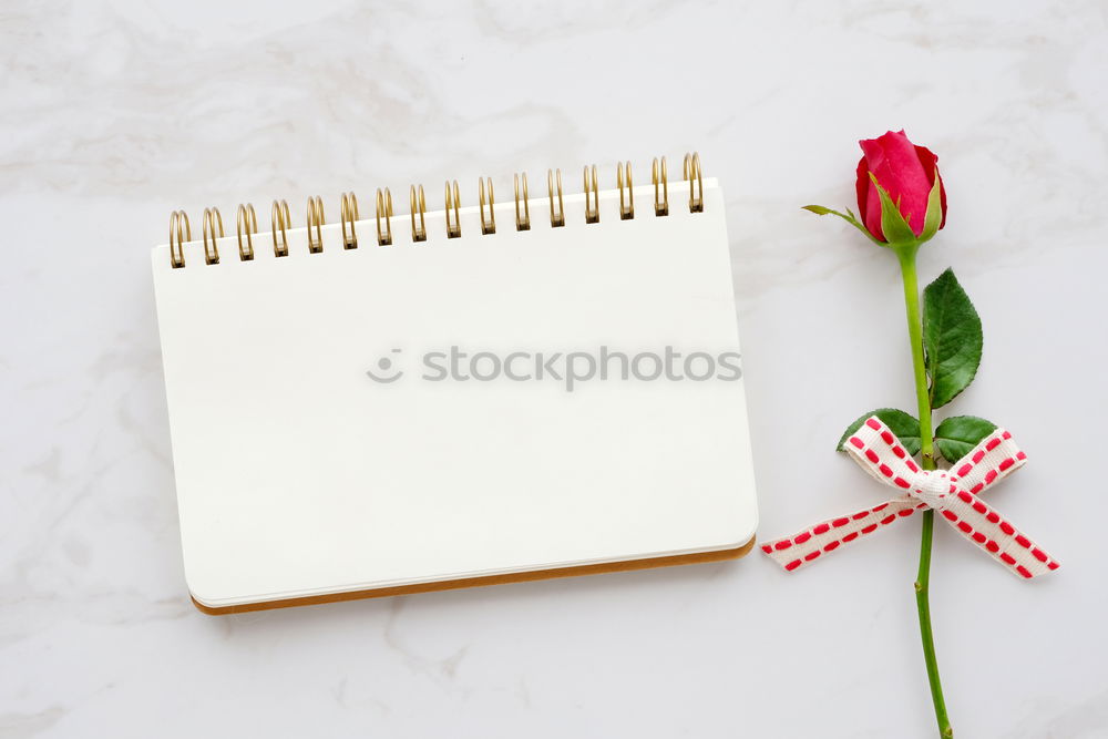 Similar – Image, Stock Photo Notebook with clean white sheets