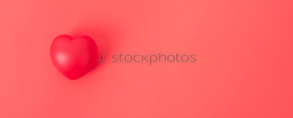 Similar – Empty sundae on red background