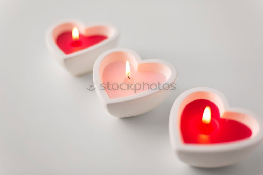 Similar – Foto Bild PINK CANDLES ON KITSCH