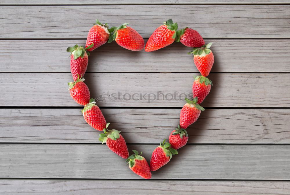 Similar – Image, Stock Photo Fresh strawberries on the plate