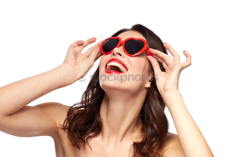 Similar – Image, Stock Photo sunfun Woman Human being